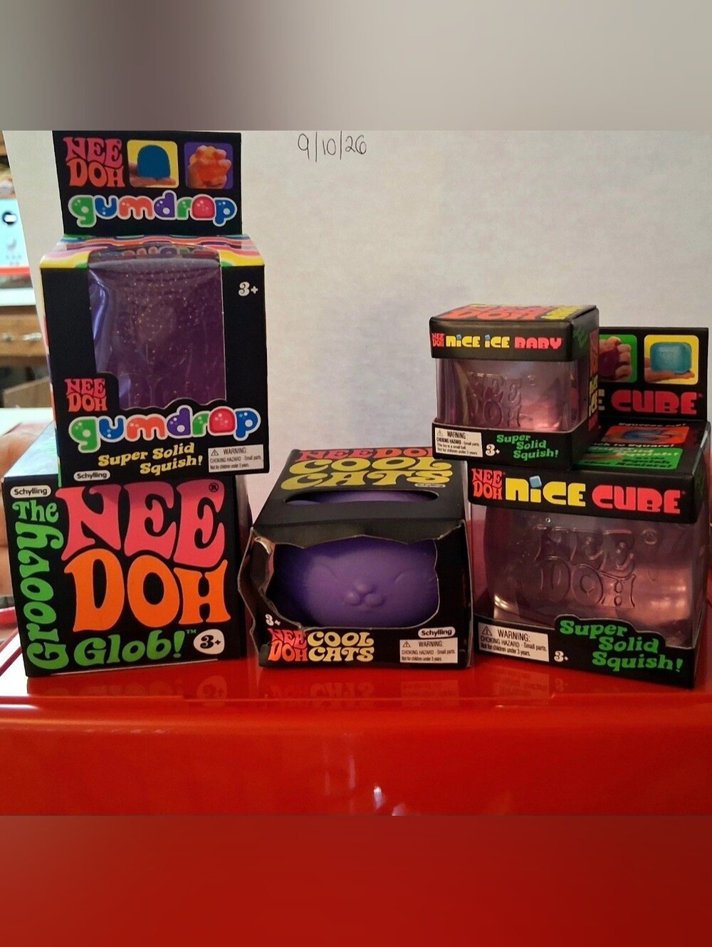 🟣Purple Power NeeDoh Lot🟣  5 Purple Needohs In 1